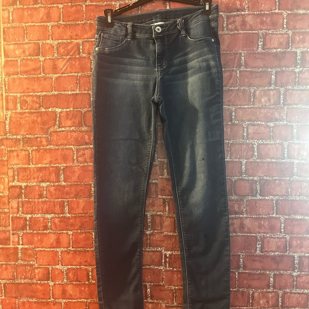 Girls' Knit Denim Jeans - Dark Wash